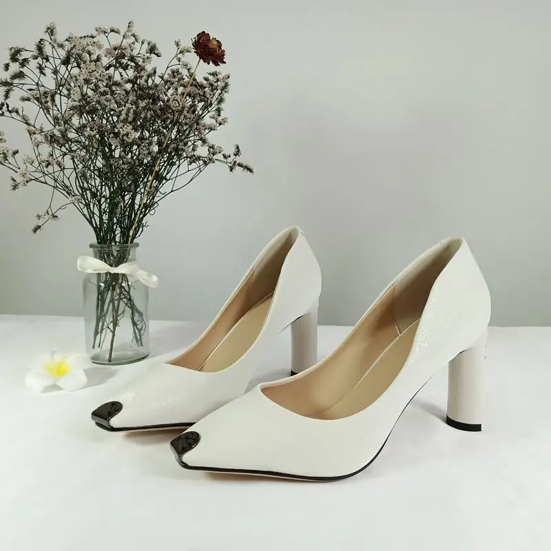 ALLBITEFO/модные пикантные женские туфли на высоком каблуке с металлическим носком и стразами вечерние свадебные туфли для девочек женские туфли-лодочки на высоком каблуке
