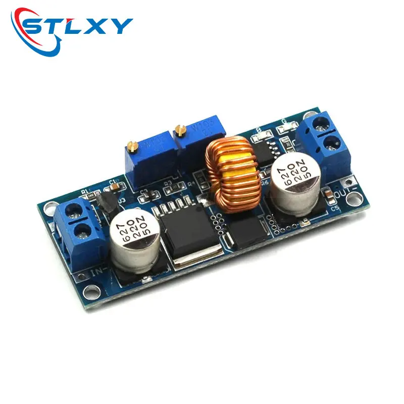 파란색 5A dc에서 DC CC CV 리튬 배터리 스텝 다운 충전 보드 Led 전력 컨버터 리튬 충전기 스텝 다운 모듈 XL4015 B
