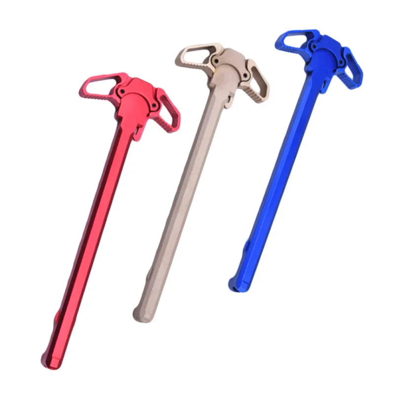 

New Loading Lever Dual Use Butterfly Pulling Handle Aluminum Turning Charging Handle Outdoor Sports Accessories Pull Tool Parts