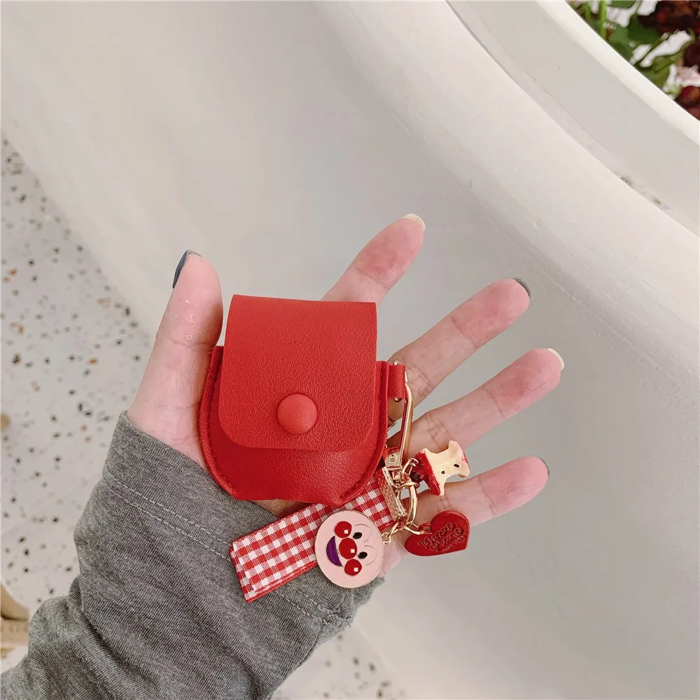 Для airpods 2 i9 i12 i7 мини чехол роскошный кожаный с брелоком аксессуары чехол для airpods чехол для беспроводных наушников чехол fudnas