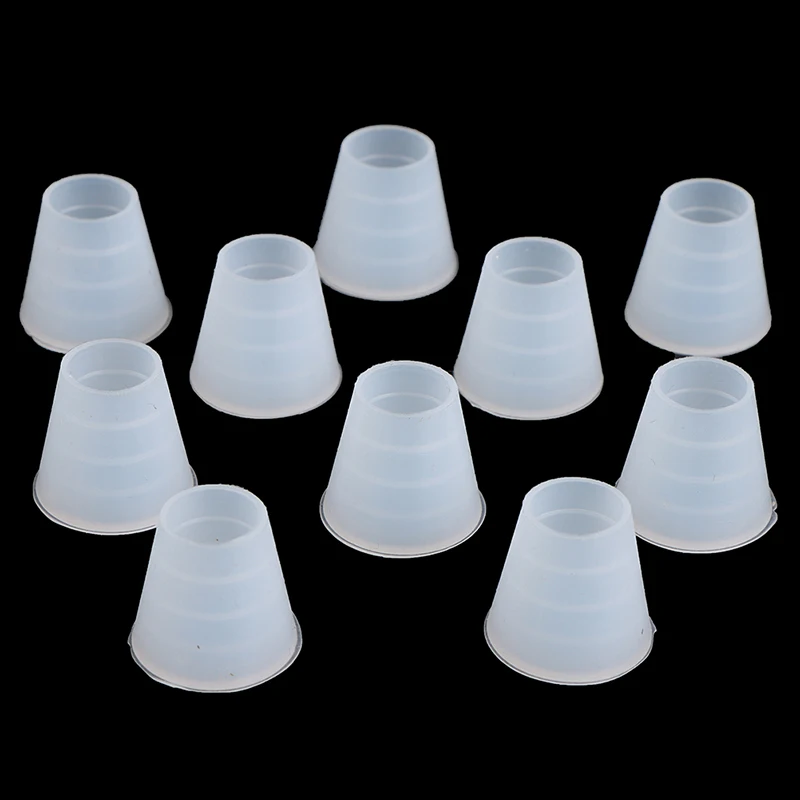 10Pcs Wit Slang Grommet Rubber Afdichting Voor Shisha Waterpijp Waterpijp Accessoires