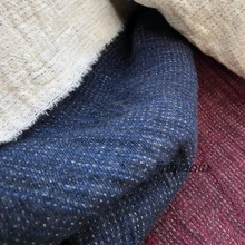 Высокая-конец двухсторонняя Меланжевая хлопковая халаты высококачественный льняной ткани