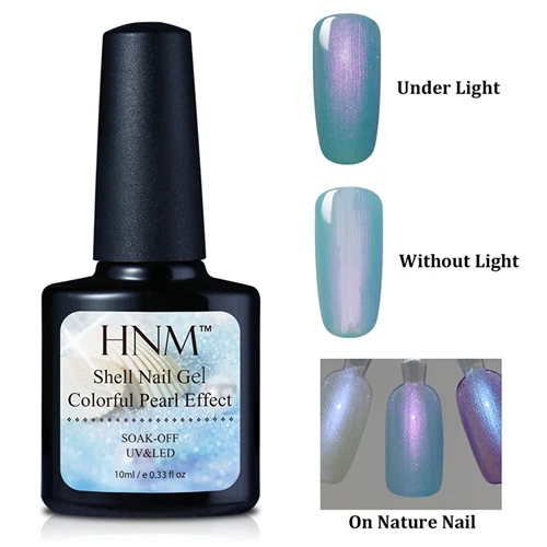 HNM 10 мл в виде ракушки русалки гель-лак для ногтей гибридный лак краска гель-лак уф светодиодный замачиваемый полупостоянный гель-лак - Цвет: 9514