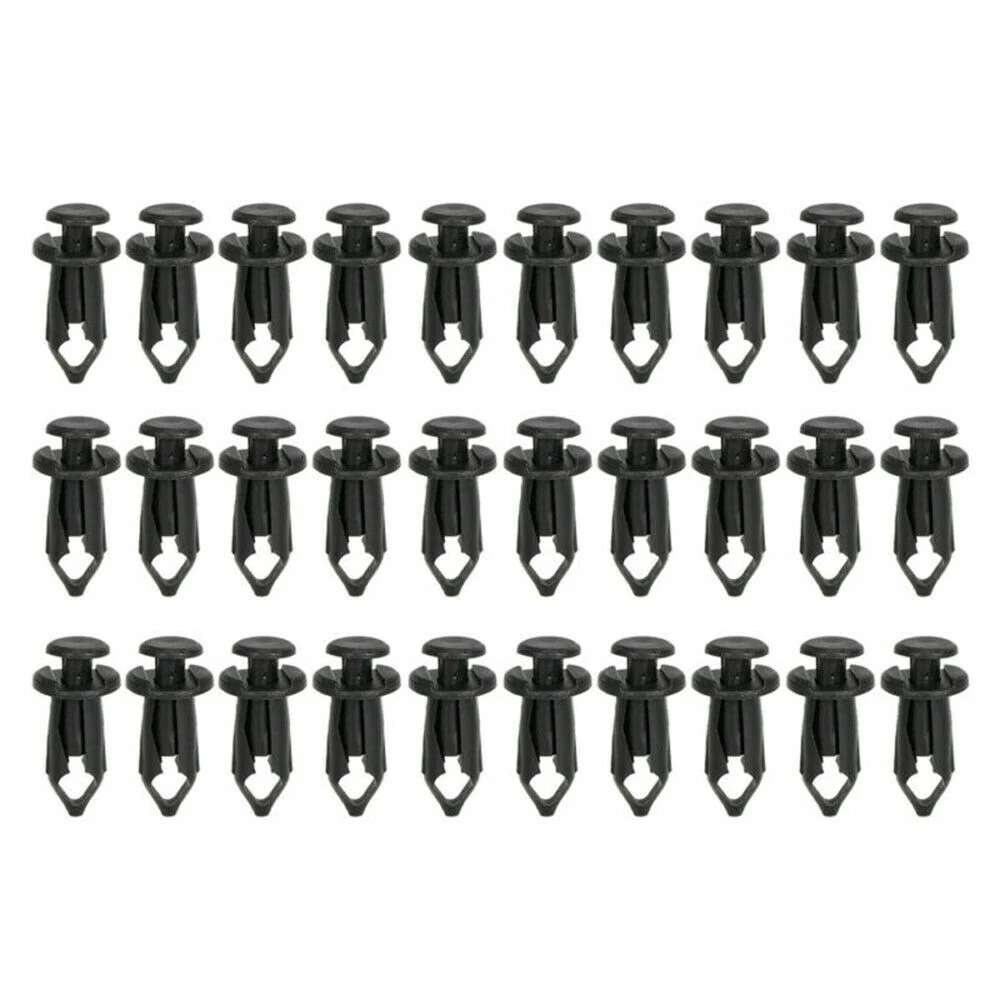 190pcs 6 Size Auto Fastener Clips Mixed Car Clips Retainer Rivet Door Panel Fender Liner Bumper Fender Trim Car Accessories - Image 4