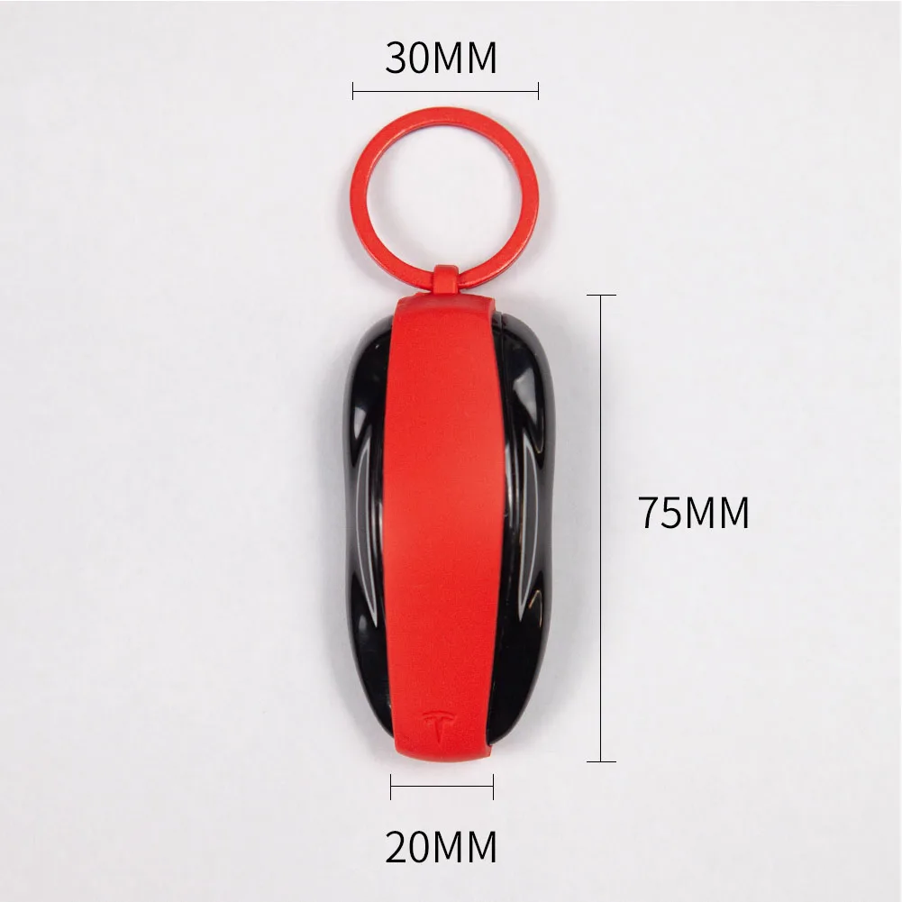 Silicone Protective Accessories Practical Anti Scratch Decoration Car Soft Portable Key Fob Cover For Tesla Model 3 S X