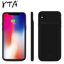 Новинка, чехол для батареи Iphone XS Max, умное зарядное устройство, силикагелевый материал, чехол, внешний аккумулятор для Iphone X, XR, XS Max, чехол для батареи