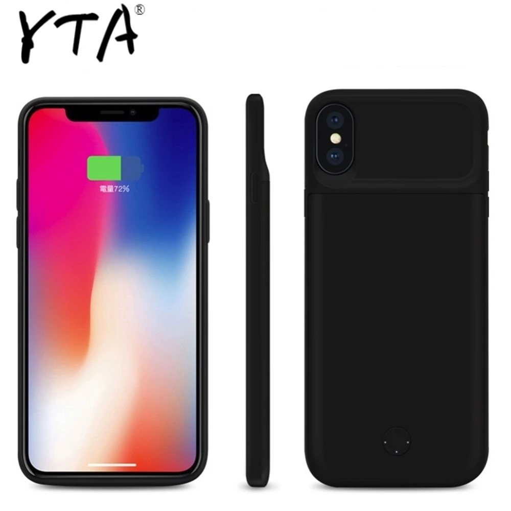 Новинка чехол для батареи Iphone XS Max умное зарядное устройство силикагелевый
