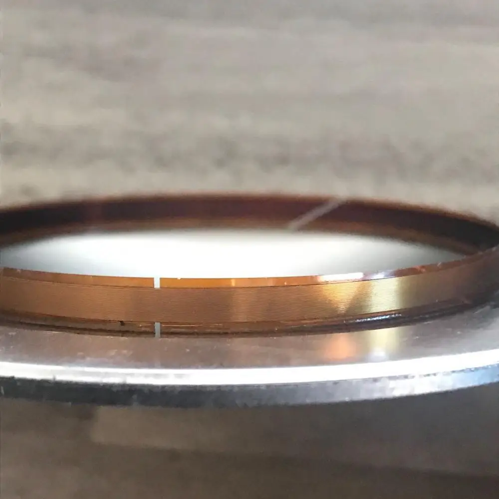 4pcs-Aftermarket-Diaphragm-For-RCF-ND-650-8ohm-63-7mm-nd650-Titanium-Dome-CCAR-Flat-Wire