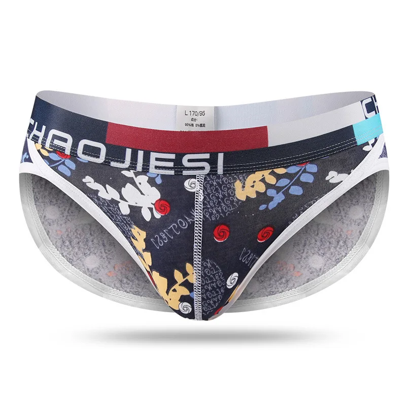 Sexy Men Underwear Cotton Briefs Shorts Cueca Man Panties