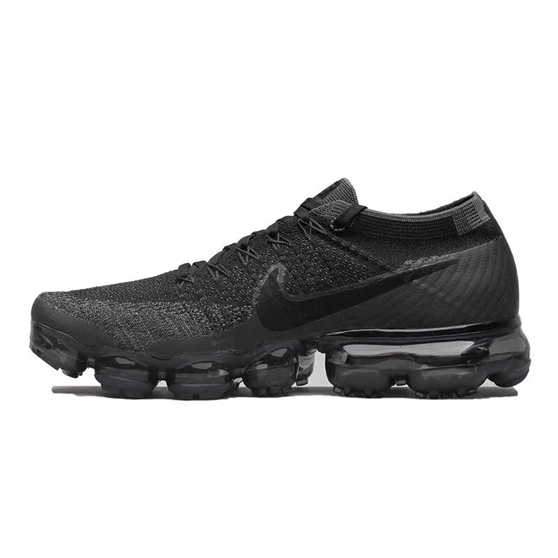849558-007 Мужские кроссовки Nike Air VaporMax Flyknit, серый цвет, Уличная обувь для бега, светильник, дышащая, ударопрочная, прочная, дизайнерская обувь 849558 - Цвет: 849558-007