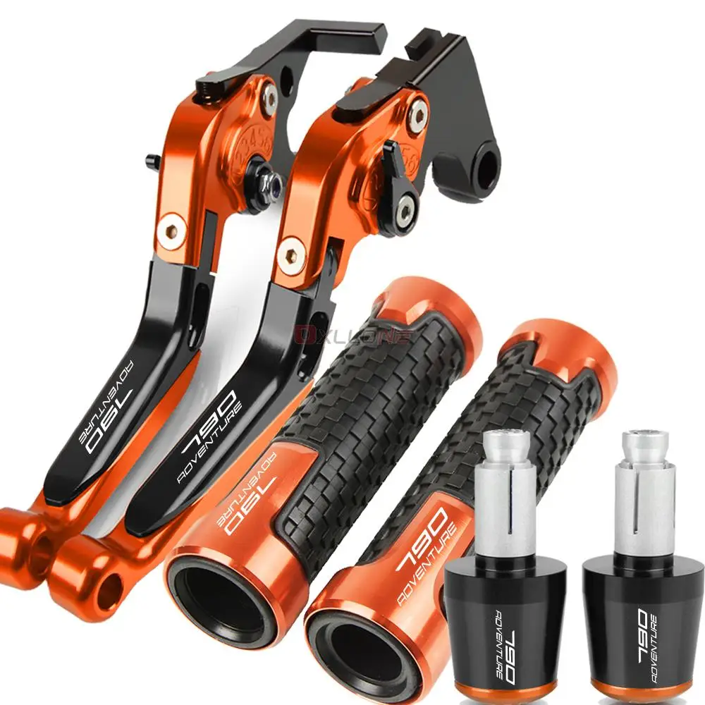 

Motorcycle Folding Extendable Brake Clutch Lever FOR 790ADVENTURE R 790ADV 2017 2018 2019 Handlebars Handle Jam Balance Grips