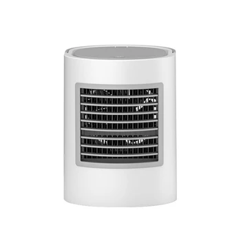 

Oval Water Cooling Fan Home Office Desktop Refrigeration Negative Ion Mini Air Conditioning Fan