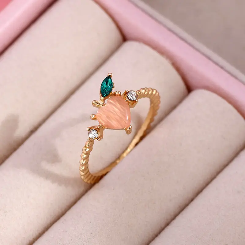 Bague exotique Nature Crystal Blossom main image 1