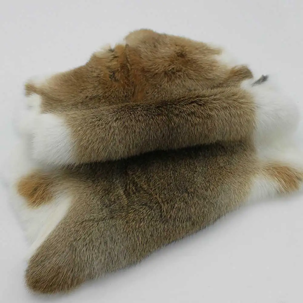 Цельный натуральный кроличий мех цельный пушистый кроличий кожаный мех ...