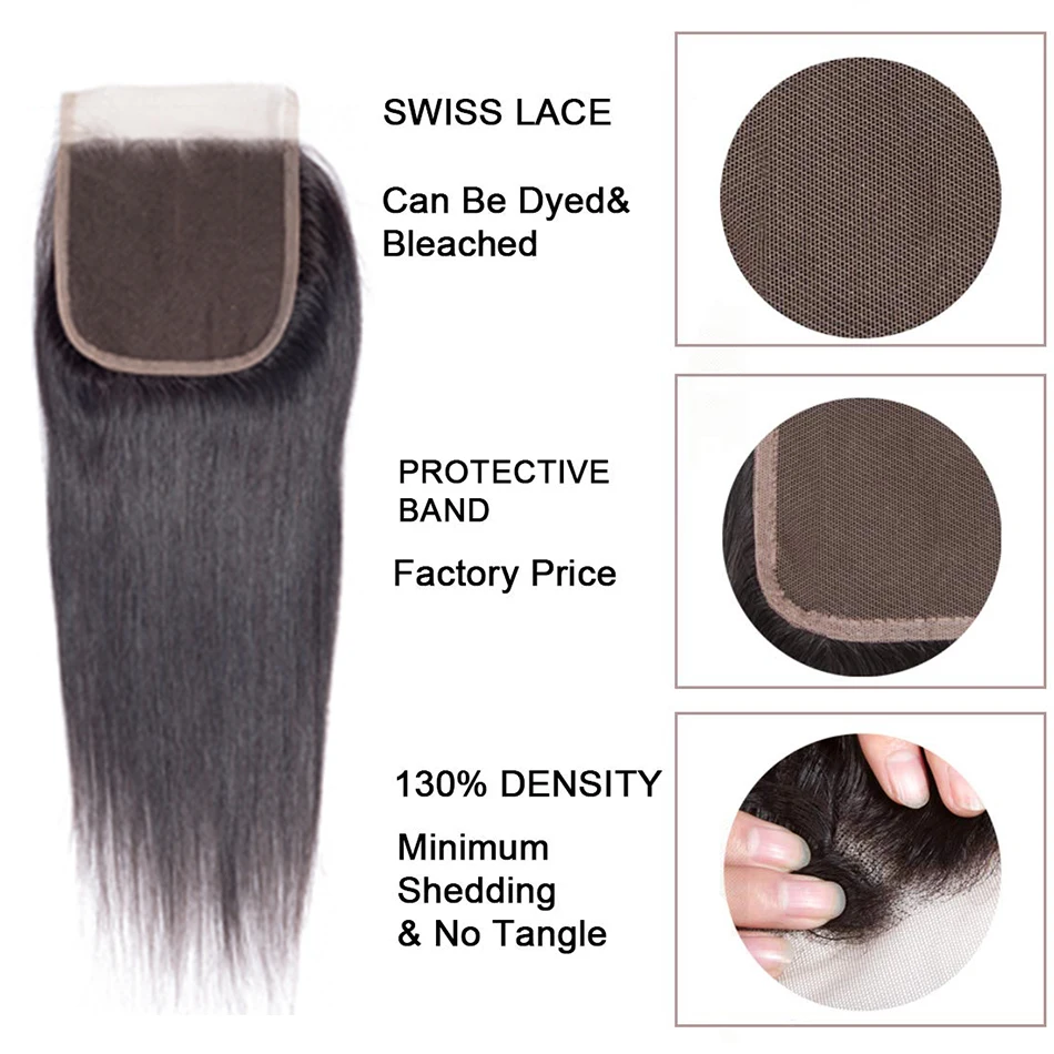 Рисунок 5 - Пряди прямых бразильских волос MISS LISA с застежкой