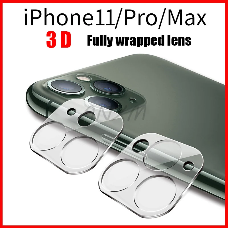 

Full Cover Camera Film Screen Protector For iPhone 11 Pro Max Tempered Glass For iPhone 11 Pro Max Glass Back Clear Lens Film
