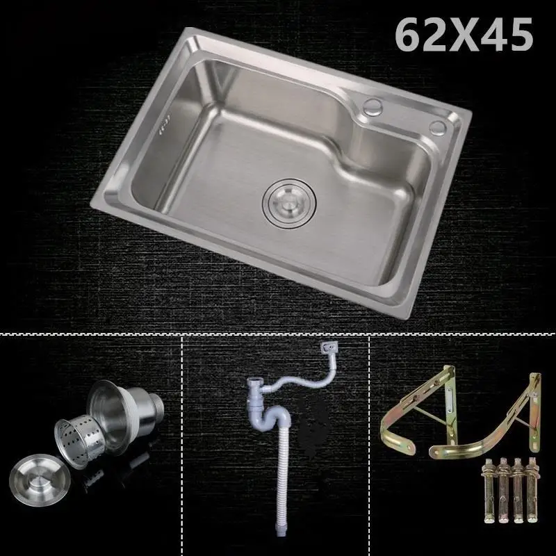Version O Banheiro Lavandino Acero Inoxidable Escurridor портативная кухонная раковина Lavabo Cuba Pia Cozinha Fregadero De Cocina для мытья овощей - Цвет: Version O