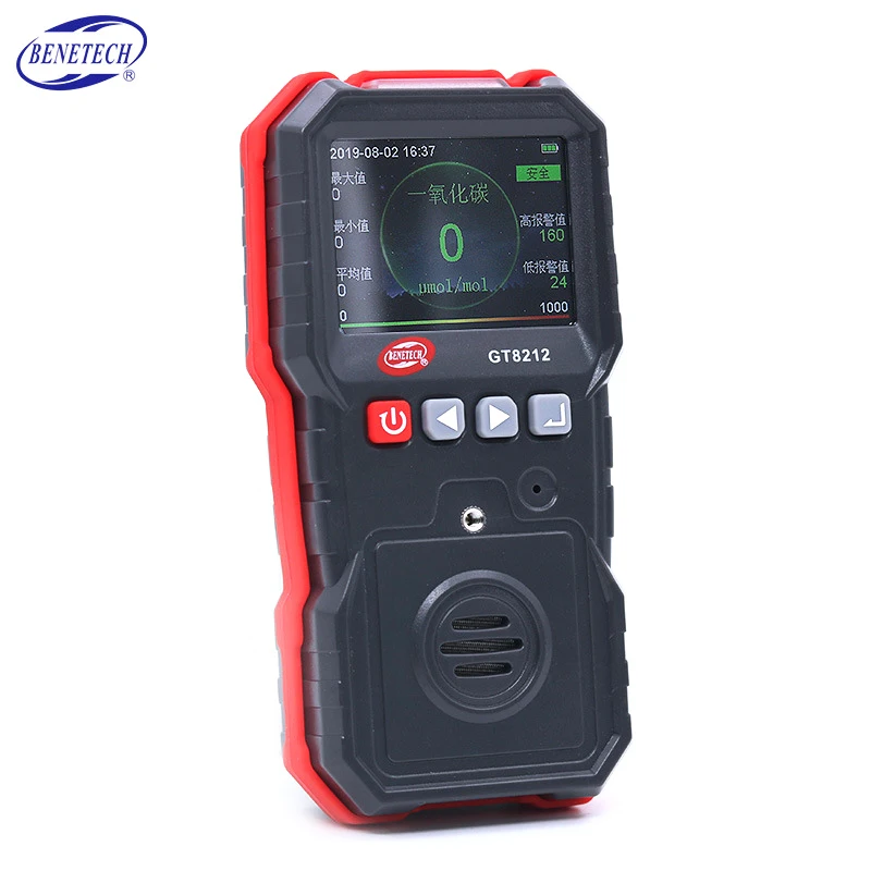 

Portable carbon monoxide monitor alarm Digital carbon monoxide concentration detector Poisonous and harmful gas analyzer