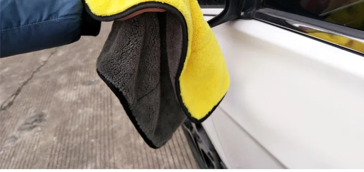 30*30/60 см автомойки Полотенца полотенце из микрофибры для чистки машины быстросохнущая ткань с каймой, для ухода за автомобилем ткань с подробным описанием Автомойка Полотенца для Toyota