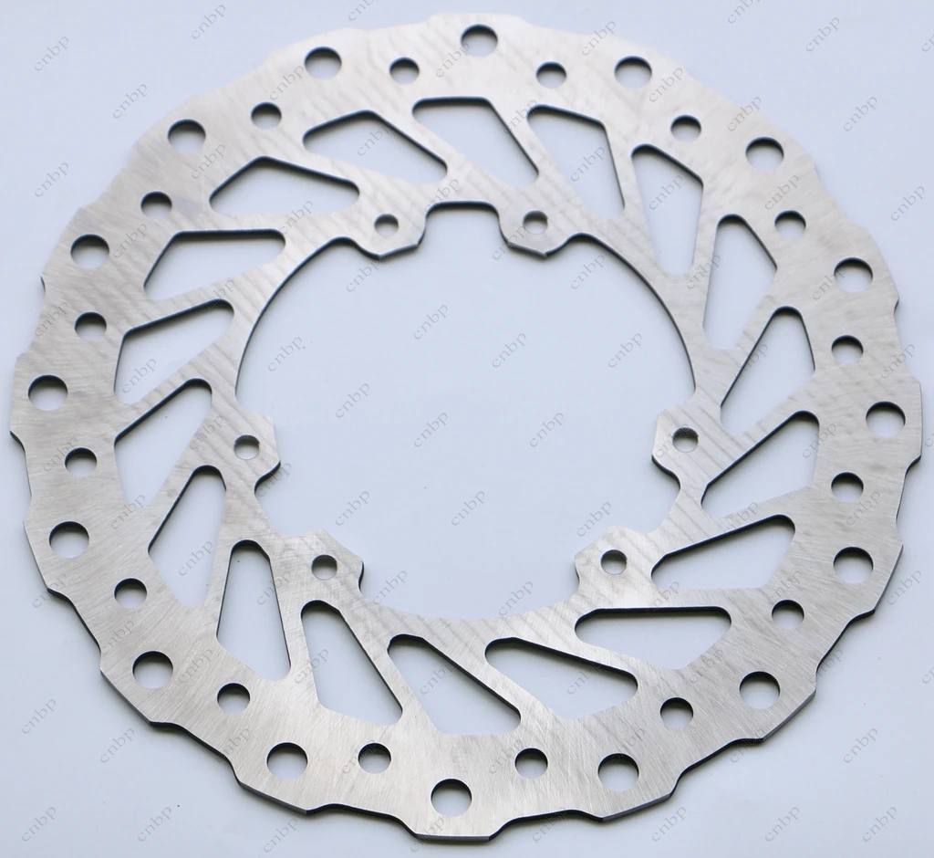 JFG RACING 270mm Oversize Front Wavy Brake Disc Rotor and Bracket For For Honda CRF250 CRF450 CR125R CR250R CRF250R CRF250X CRF450R CRF450X