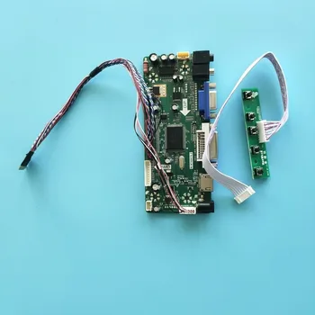 

Kit for LP173WF1(TL)(B4) 1920X1080 Monitor Panel DVI HDMI M.NT68676 40pin 17.3" LED DIY Controller board LG display LCD VGA