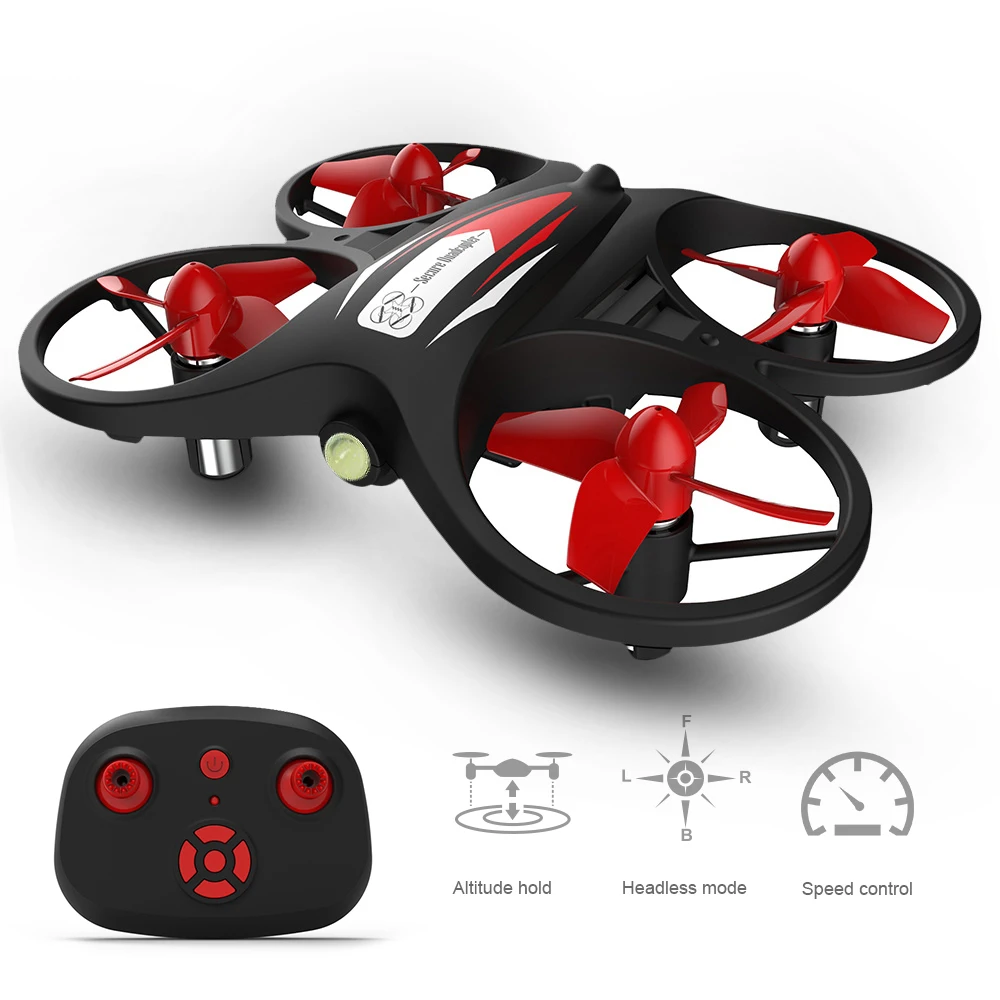 GOOLRC KF608 Радиоуправляемый Дрон для начинающих, мини Радиоуправляемый Дрон, Квадрокоптер с 3 батареями, удерживающий высоту, Безголовый режим, 3D игрушки для детей