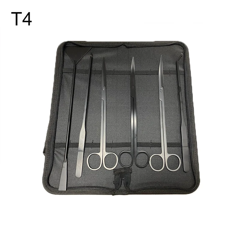 large aquarium ornaments Aquarium Tools Set Plants Tweezers and Scissors Grass Stainless Steel Cleaning Tools Plants Fish Tank Accessories 4 5 6pcs/set fish tank led lights for sale Aquariums & Tanks