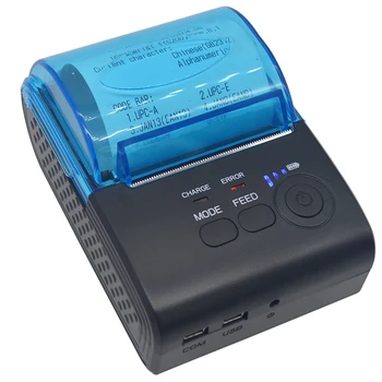 

58mm Bluetooth Thermal Receipt Printer Port Receipt Printer POS Printer Portable Bluetooth Printer Ticket Printer Android IOS EU