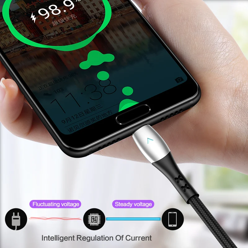 SmartDevil Быстрая зарядка USB C type C кабель 5A для huawei Lite Pro usb зарядный кабель для huawei P20 для samsung S9 Кабель-адаптер