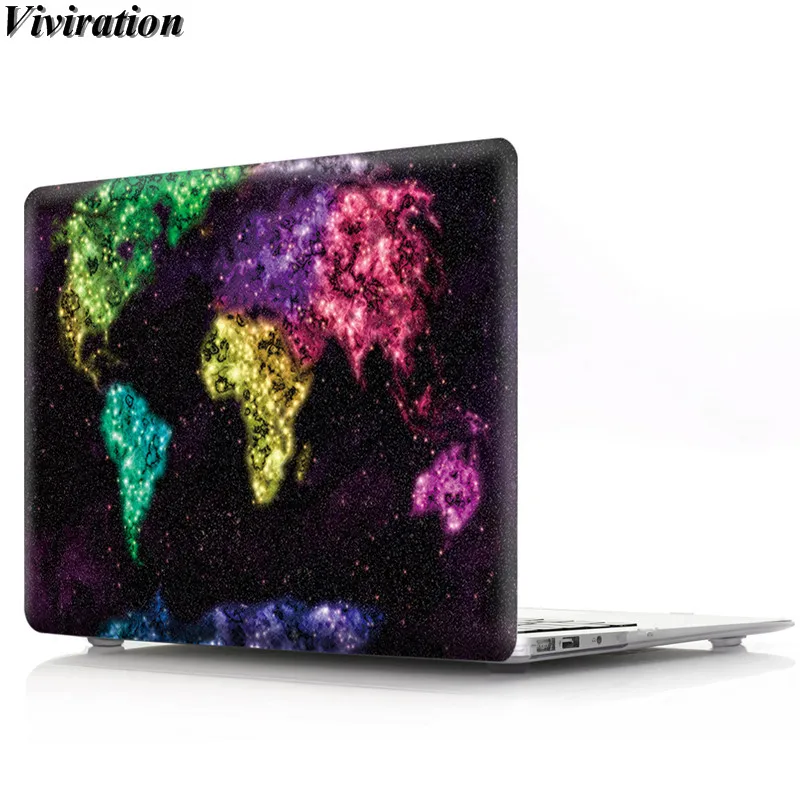Женский чехол с принтами для ноутбука, Сменный Чехол для Macbook Pro 13, A1706, A1989, чехол с сенсорной панелью, популярные аксессуары из ПВХ - Цвет: 011G
