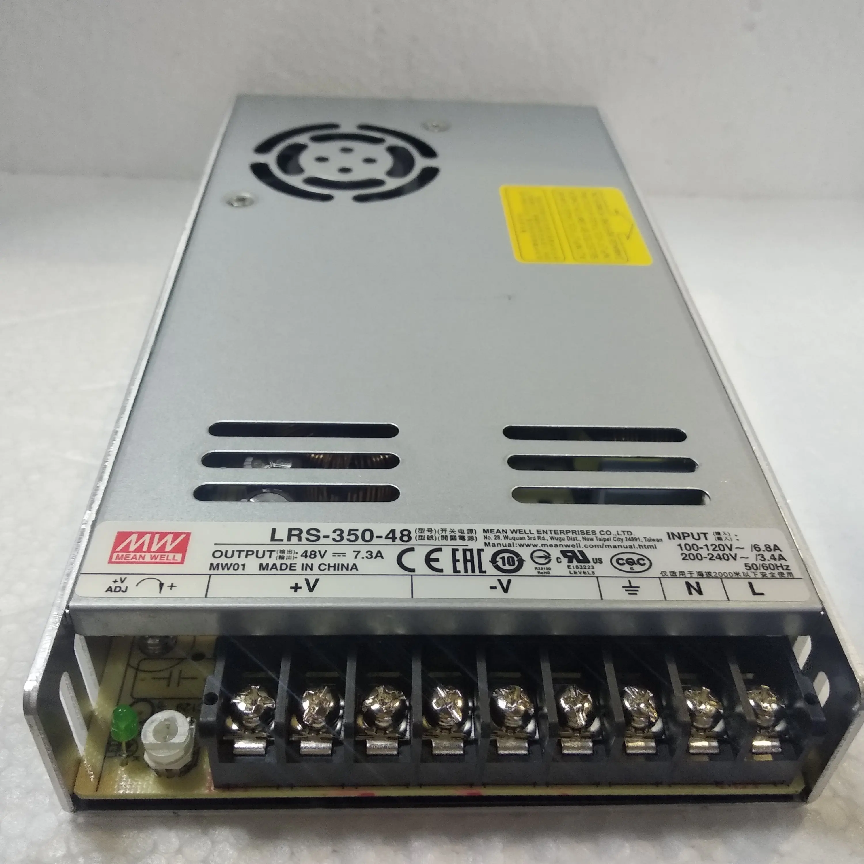 LRS-350-48 Ming Wei блок питания 48V 350W 7.3A