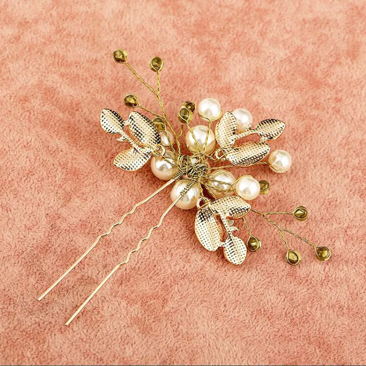 New-Wedding-Accessories-Hair-Bride-Flower-Hair-Comb-Bridal-Hair-Pin-Bohemian-Wedding-Headdress-Gold-Leaves (2)