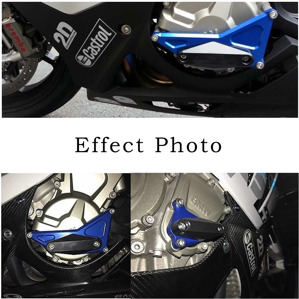 Для BMW S1000RR HP4 S1000XR S1000R крышка двигателя защитная накладка Рамка слайдер статор