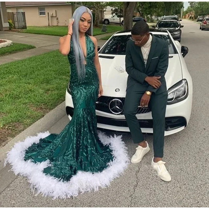 Green and white prom dresses Clearance