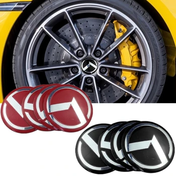 

56.5mm Car Wheel Center Stickers KIA K2 K3 K5 Sportage Sorento Ceed RIO Soul Aluminum Tire Center Emblem Badge Accessories For