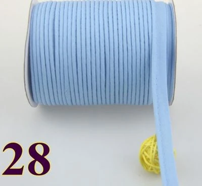 1/2"(12mm) Cotton Bias Piping Cord Tape Bias Binding For DIY Patchwork Garment Sewing Making And Trimming Home Textile 5yards 