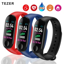 M3 Smart Wristband Sport Fitness tracker Smart Watches Men Waterproof Blood Pressure Heart Rate Activity Fitness Smart Bracelet