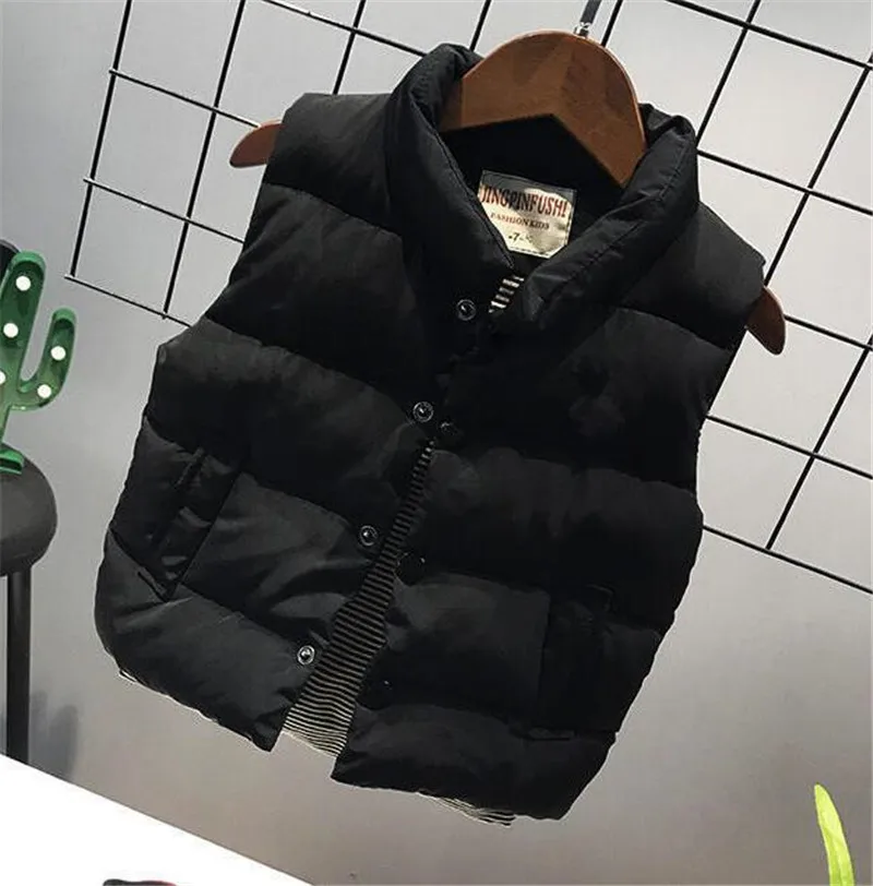 Thick vest Зимние костюмы для маленьких мальчиков и девочек, комплекты одежды, Толстая куртка, пальто+ толстовка с капюшоном+ Плюшевые брюки, 3 шт./компл., комплекты детской одежды для малышей - Цвет: Thick vest