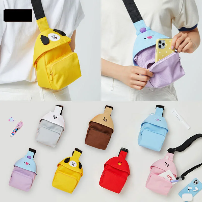 Girls handbag new mini shoulder bag animal cartoon fashion wallet card bag phone pack kids Mini Handbag crossbody