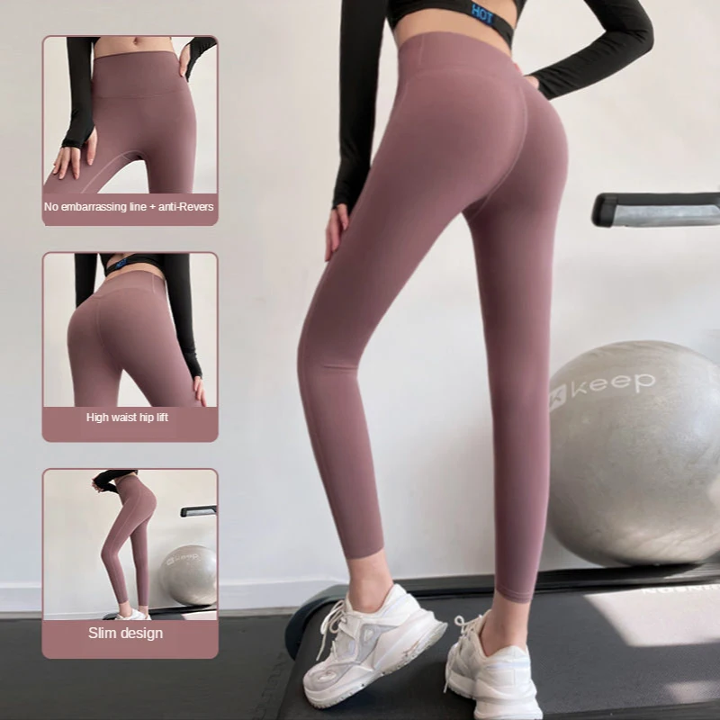 

Yoga Pants Stretchy Sport Leggings High Waist Compression Tights Sports Push Up Running Women Gym Fitness Leggings NVYJ387