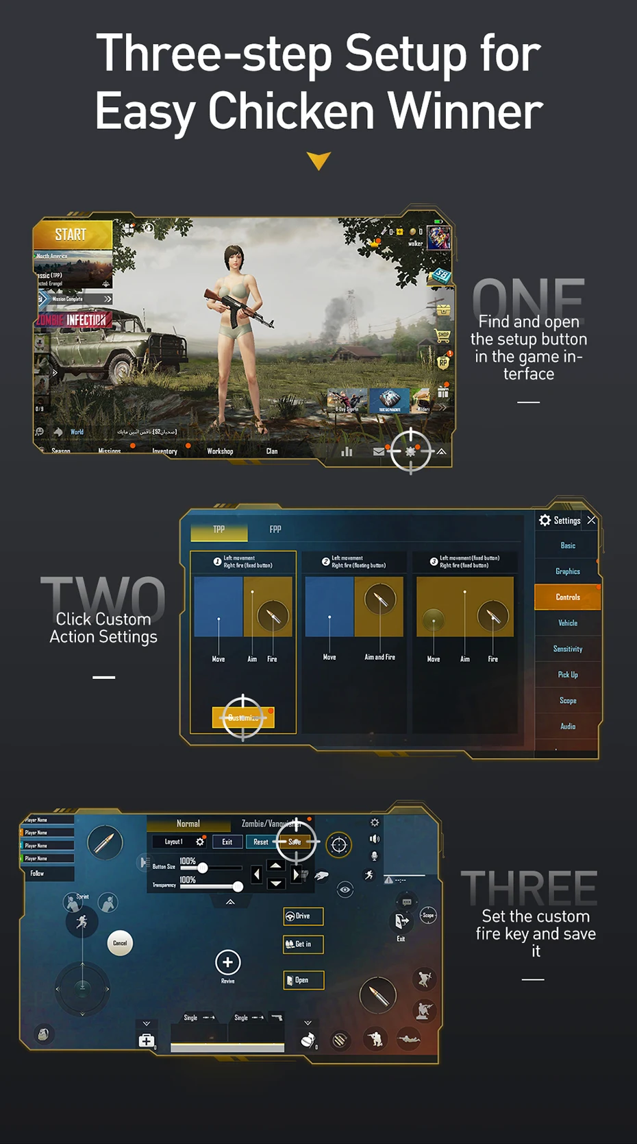 Геймпад джойстик для PUBG игровой курок Кнопка огня L1 R1 мобильный телефон игровой шутер контроллер Джойстик для iPhone Android