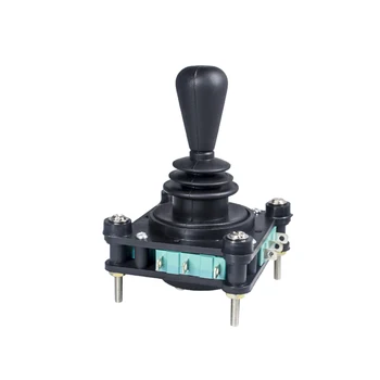 

5A 240V Joystick Switch 4NO 4NC Momentary 2 4 position 360 Degree Spring Return 2.5mm Fixing Thread Cross Monolever Switch