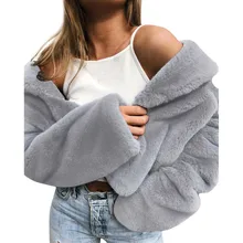 JAYCOSIN Женское пальто модное женское зимнее пальто теплая верхняя одежда Свободное пальто из искусственного меха Верхняя одежда женское пальто из искусственного меха s