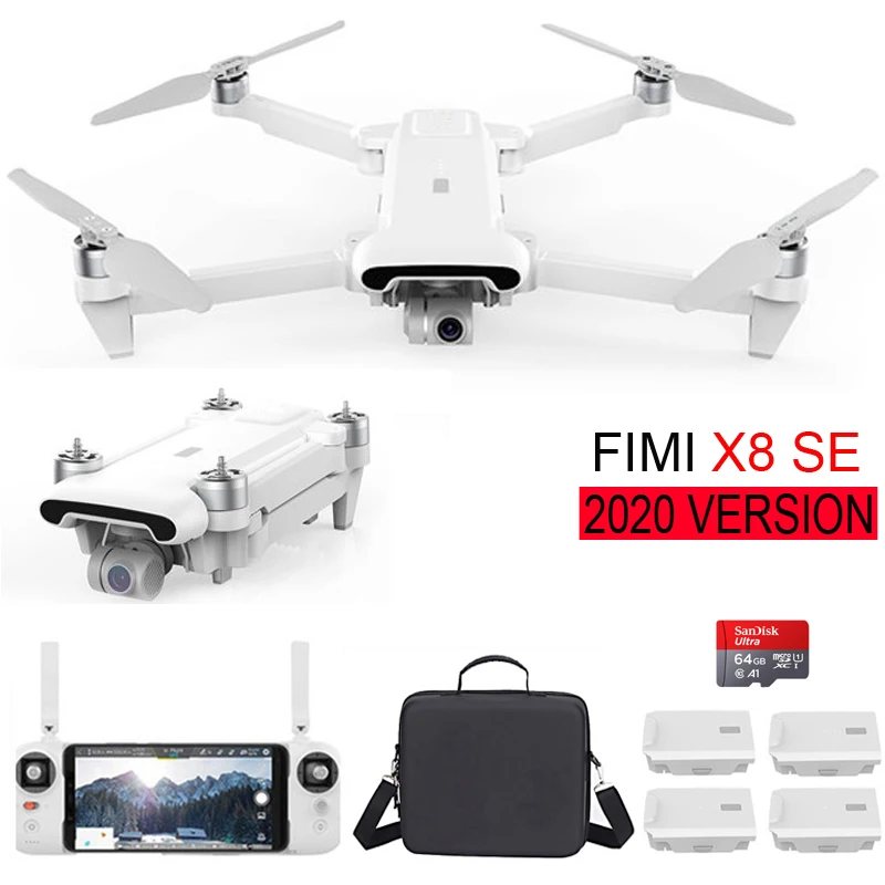 US $478.80 2020 Version Fimi X8 Se Drone 8km Fpv With 3Axis Gimbal 4k Hd Camera Gps 35mins Flight Time Fimi X8 Se Drone Quadcopter Rtf