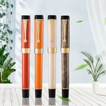 

Fountain Pen Centennial Resin Ink Pen Fine 0.6-0.7mm Nib Converter Filler Business Office School Supplies Fountain Pen Writing