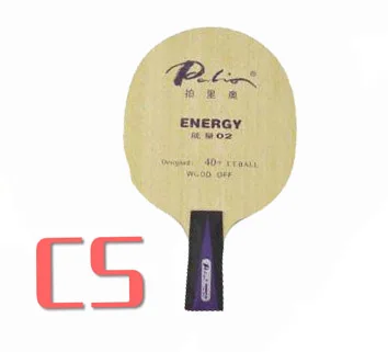 CS short handle Palio Energy02 энергии 02-02 настольный теннис пинг-понг лезвие - Цвет: CS short handle