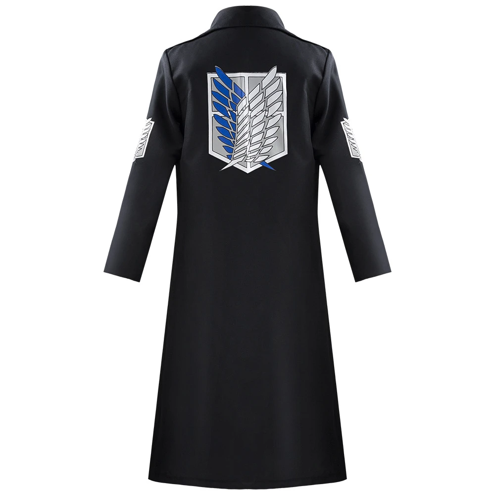 Attack on titan mid length trench coat Clearance