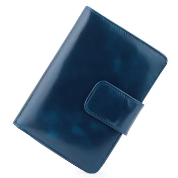 

Leather passport bag ladies short wallet multi-function card bag men's ID bag