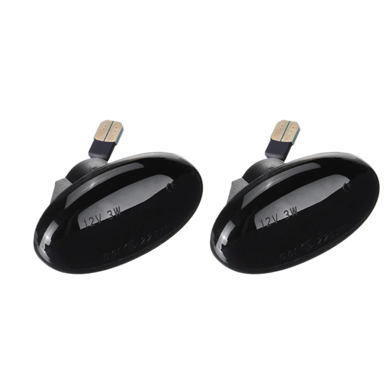 

2Pcs LED Car Side Marker Light Repeater Turn Signal Light for Mer cedes-Benz Smart W450 W452 A-Class W168 Vito W639 W447
