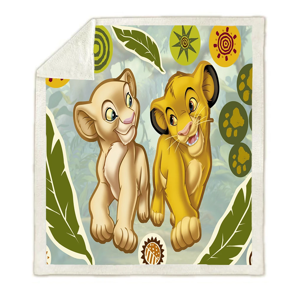 Disney Lion Roi Simba 3d Couverture Sherpa Polaire Dessin Anime Enfants Doux Lit Jeter Nouveau Ne Bebe Couverture Enfants Garcons Cadeaux 150x0cm Aliexpress